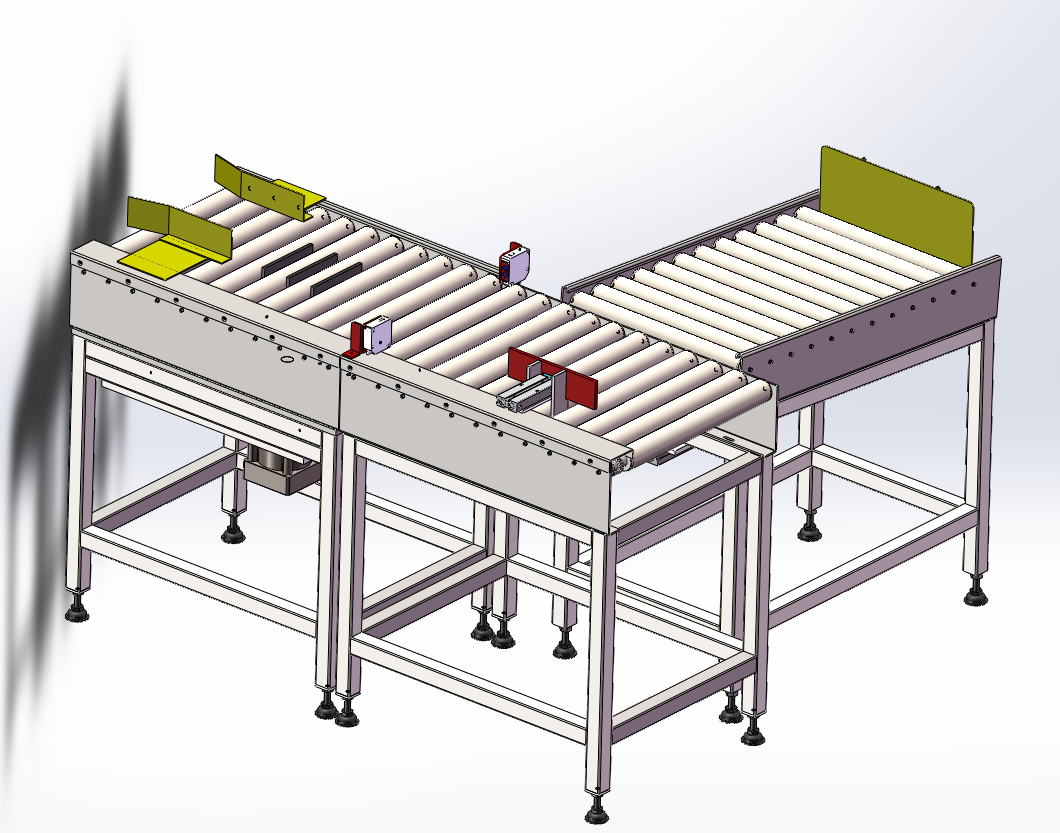 在线称重剔除机